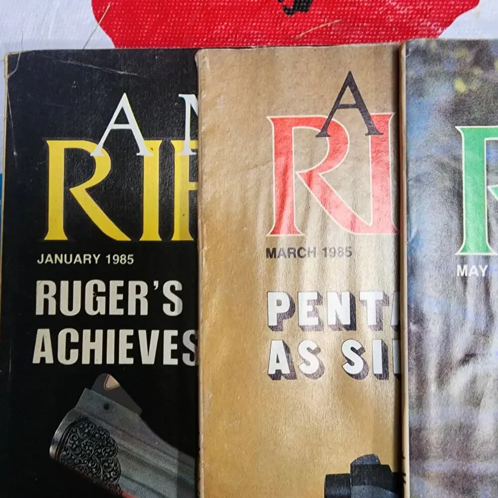 Lot of 6, 1985 American Rifleman Magazines